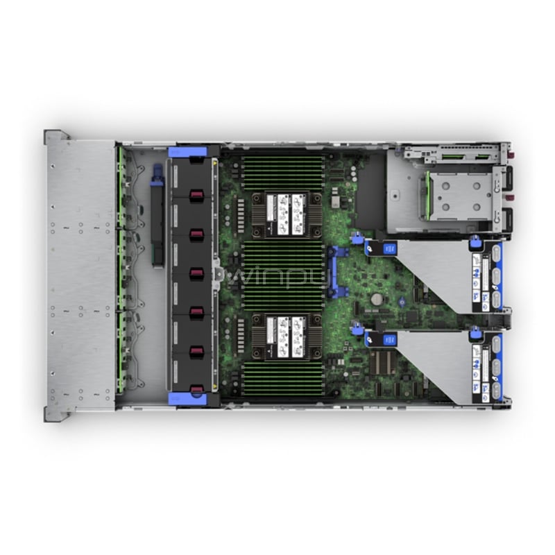 Servidor HPE ProLiant DL380 Gen11 (Xeon Silver 4416+, 32GB RAM, 8 bahías SFF, Fuente de 800W)