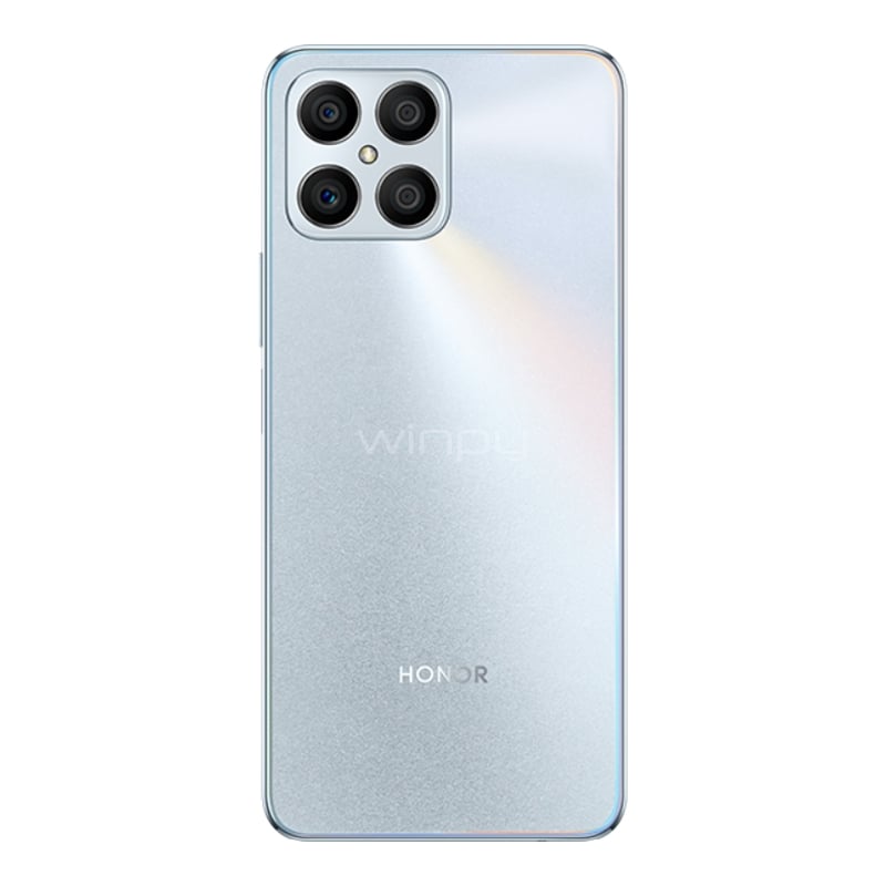 Celular Honor X8 de 6.7“ (Claro, Octacore, 6GB RAM, 128GB Internos, Silver)