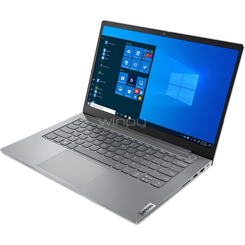 Notebook Lenovo ThinkBook G2 de 14“ (i5-1135G7, 8GB RAM, 512GB SSD, Win10 Pro)