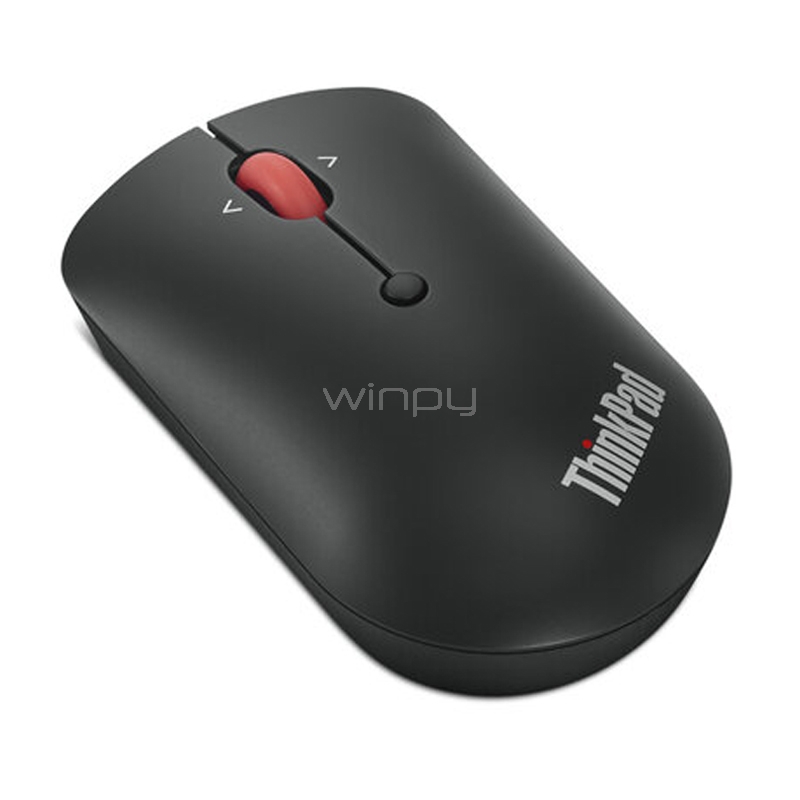 Mouse Lenovo ThinkPad (Dongle USB-C, 2.400dpi, 6 Botones, Negro)