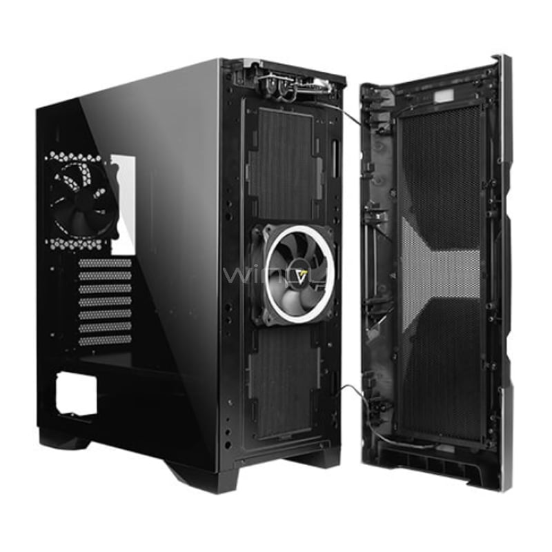 Gabinete Gamer Antec DA601 (E-ATX, Vidrio Templado, ARGB, Sin Fuente)