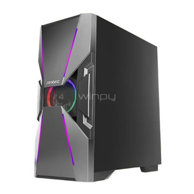 Gabinete Gamer Antec DA601 (E-ATX, Vidrio Templado, ARGB, Sin Fuente)