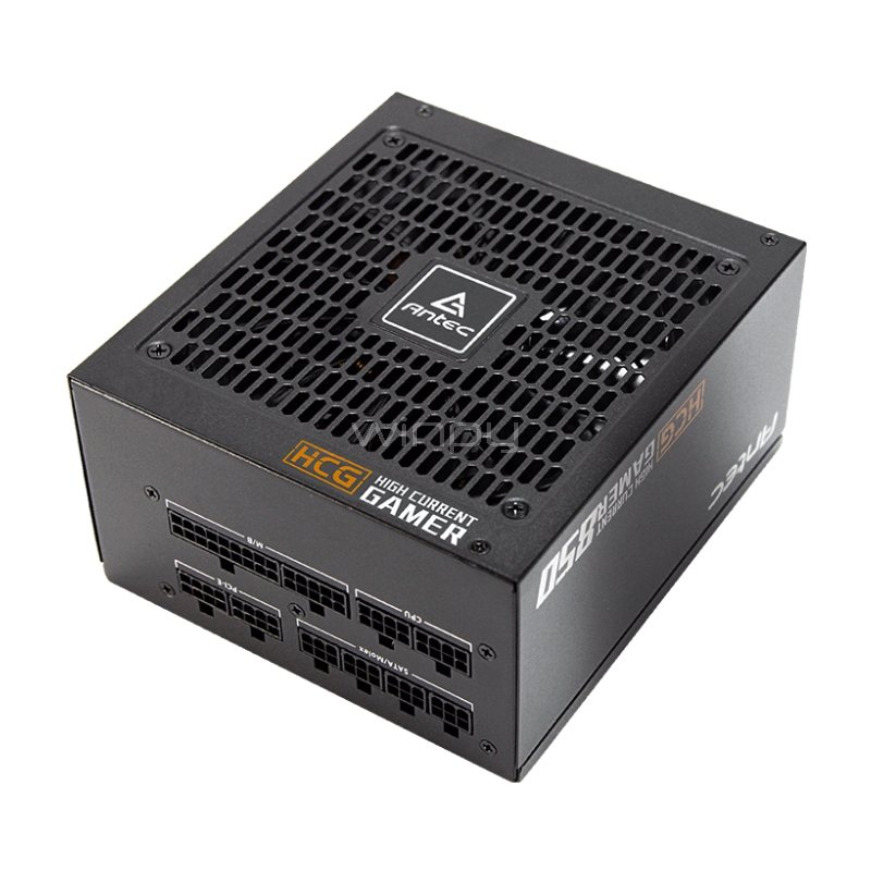 Fuente de Poder Antec HCG de 850W (Full Modular, Certificado 80+ Bronce, ATX)