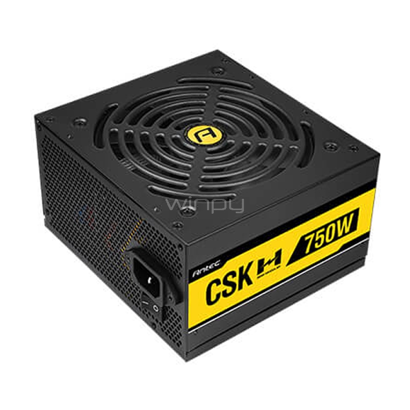 Fuente de Poder Antec Cuprum Strike CSK de 750W (Certificado 80+ Bronce, ATX)