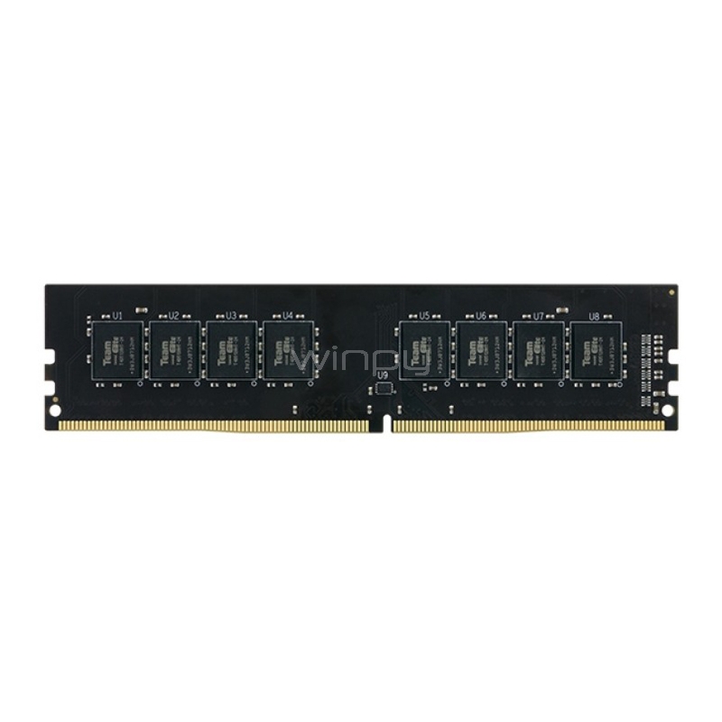 Memoria RAM Team Group Elite de 4GB (DDR4, 2666MHz, CL19, DIMM)