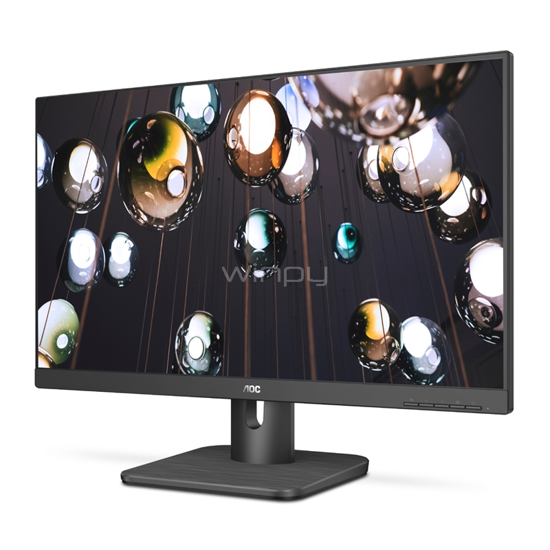 Monitor AOC 24E1Q de 23.8“ (IPS, Full HD, D-Port+HDMI+VGA, Vesa)