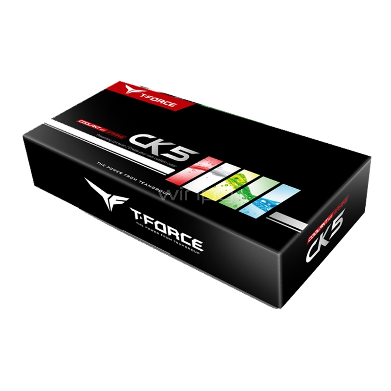 Kit Líquido Refrigerante T-Force CK5 para CARDEA Liquid M.2 PCIe (5 colores)