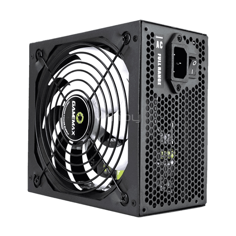 Fuente de Poder GameMax GP-550 de 550W (Certificado 80+ Bronce, ATX)