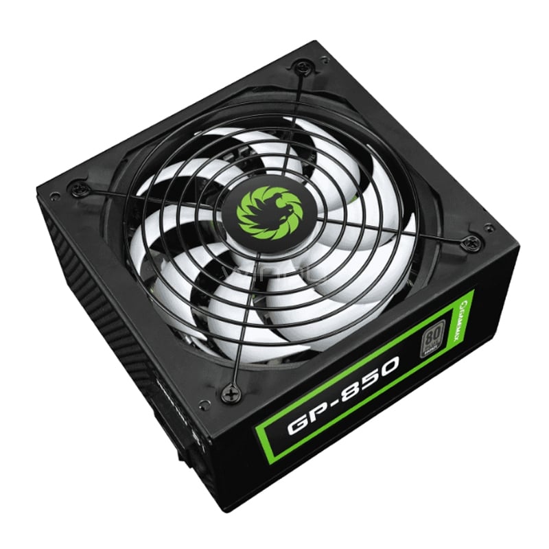 Fuente de Poder GameMax GP-850 de 850W (Certificado 80+ Bronce, ATX)