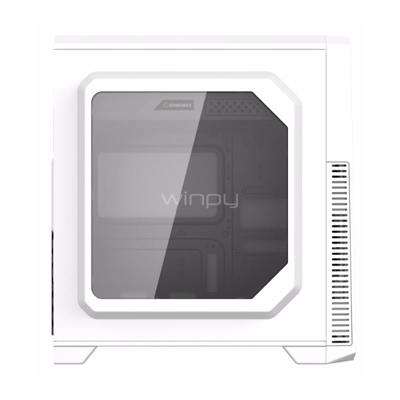 Gabinete Gamer GameMax G561 White (ATX, Panel Acrílico, Sin Fuente)
