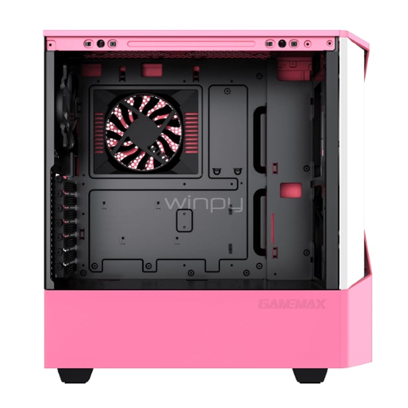 Gabinete Gamer GameMax Contac COC WP (ATX, Vidrio Templado, Sin Fuente)