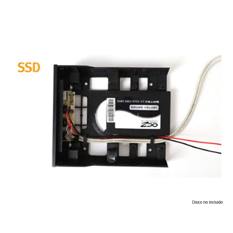 Adaptador de Discos GameMax de HDD 2.5“/SSD a HDD 3.5“ (Panel frontal USB x4)