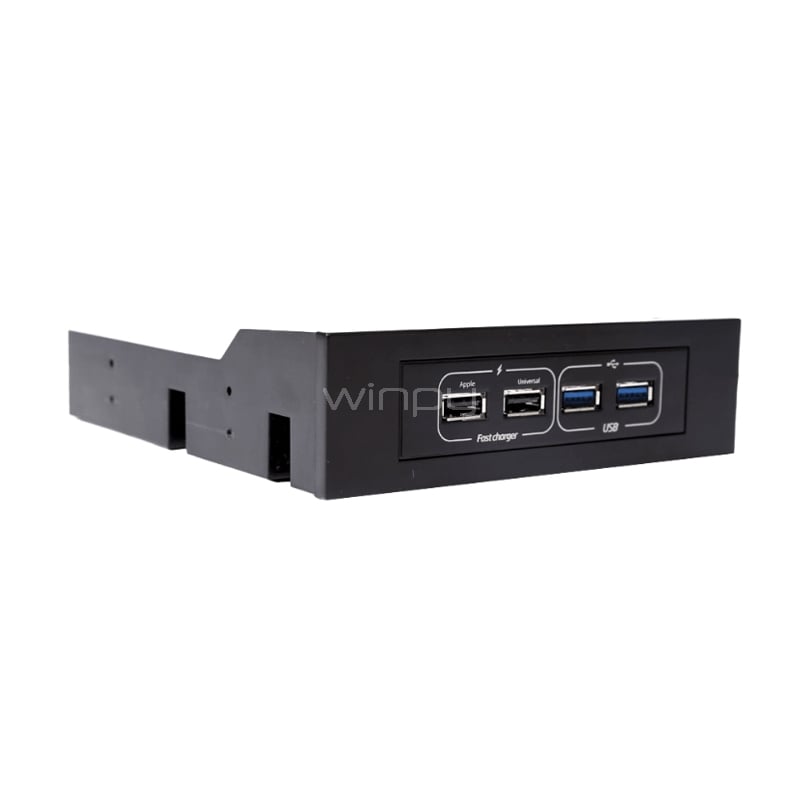 Adaptador de Discos GameMax de HDD 2.5“/SSD a HDD 3.5“ (Panel frontal USB x4)