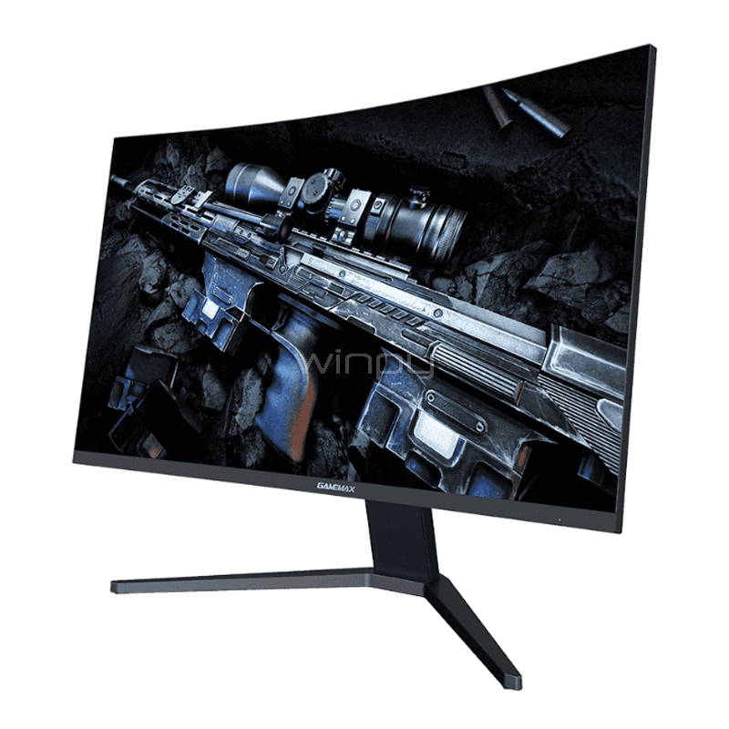 Monitor Gamer GameMax GMX27C165Q de 27“ Curvo (VA, WQHD, 165Hz, 1ms, D-Port+HDMI, FreeSync, Vesa)