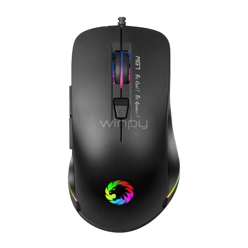 Kit Mouse + MousePad Gamer GameMax MG7 (3.200dpi, 28 x 24cm)