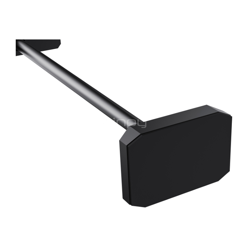 Soporte para Tarjeta Gráfica GameMax GPU-192 Black (Aluminio de 192 mm, Base Magnética)
