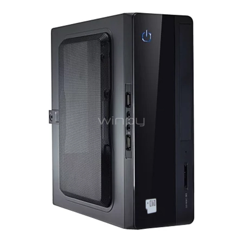 Gabinete Clio S-101B (ITX, USB-A x2, HDD 2.5“)