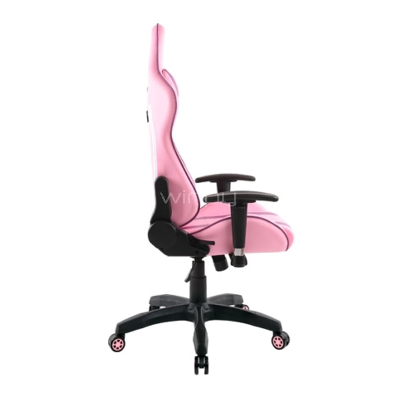 Silla Gamer Clio Akira (Ajustable, hasta 150Kg, Rosado)