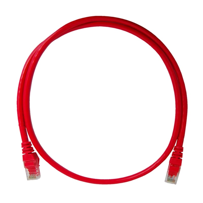 Cable Patch Exelink de 90 cms (CAT6, 26 AWG, Rojo)