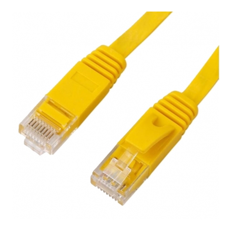Cable Patch Exelink de 2.1 metros (CAT6, 26 AWG, Amarillo)