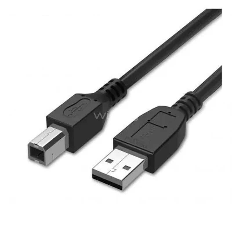 Cable USB-B Exelink de 1.8 metros (Negro)