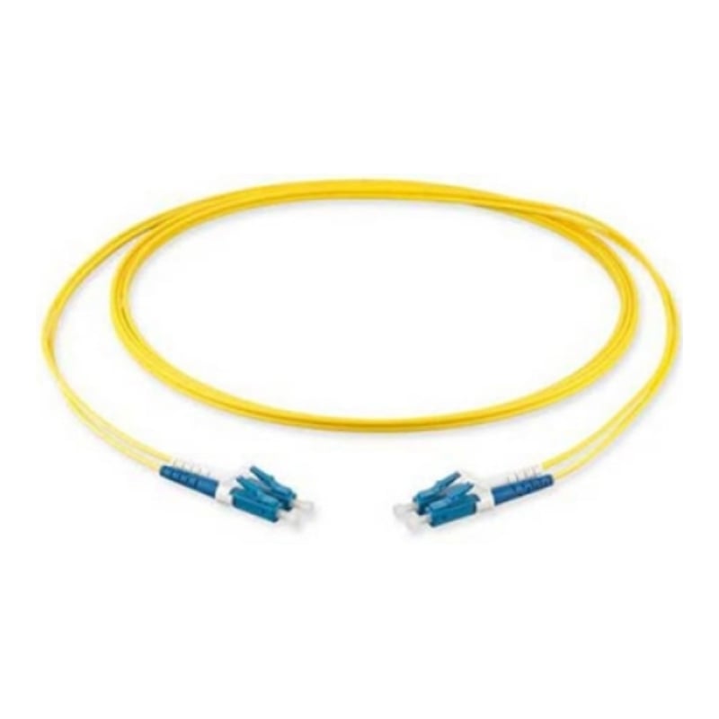 Cable de Fibra Exelink de 2 Metros (LC/UPC-LC/UPC, Duplex, LSZH, OS2)