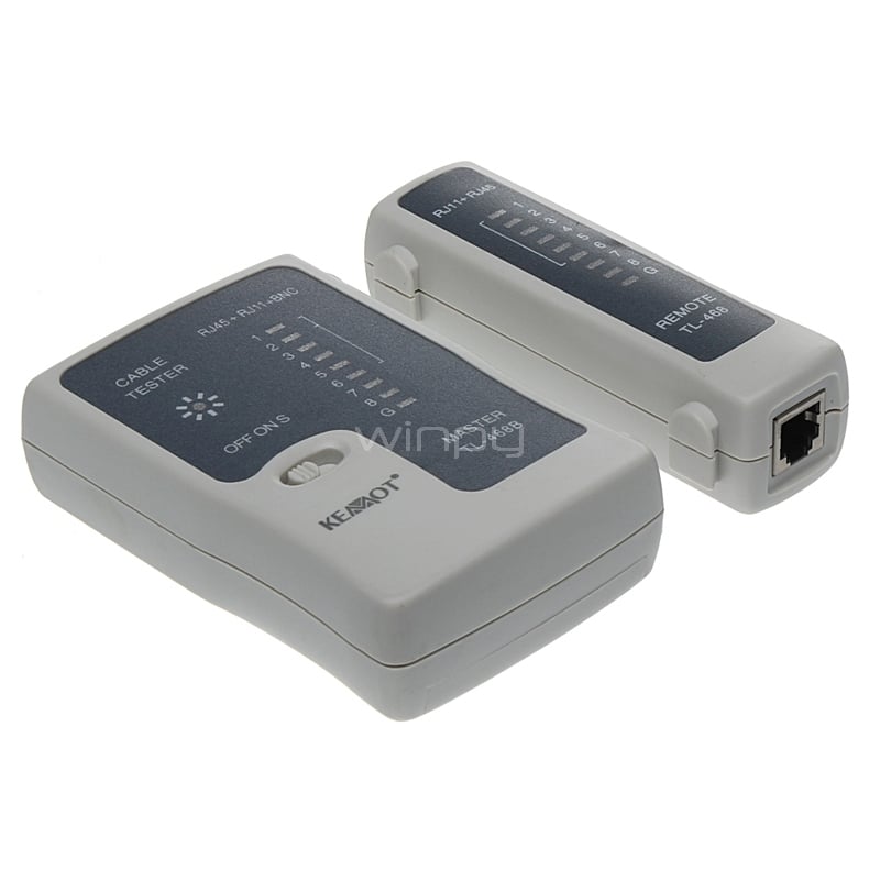Tester Exelink para conectores RJ11/ RJ45/ BNC