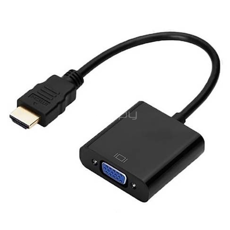 Adaptador Exelink de HDMI Macho a VGA Hembra (30cm, Full HD 1080p, 60hz)
