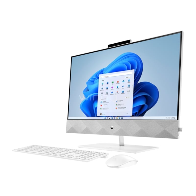 all in one hp pavilion 27-d0000la de 27“ (i7-10700t, mx350, 8gb ram, 250gb ssd + 2tb hdd, win10)
