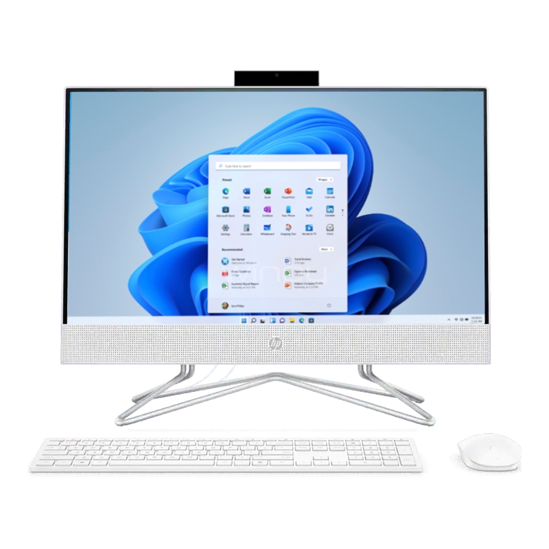 all in one hp 22-df0011la de 21.5“ (i5-10210u, 8gb ram, 250gb ssd + 1tb hdd, win10)