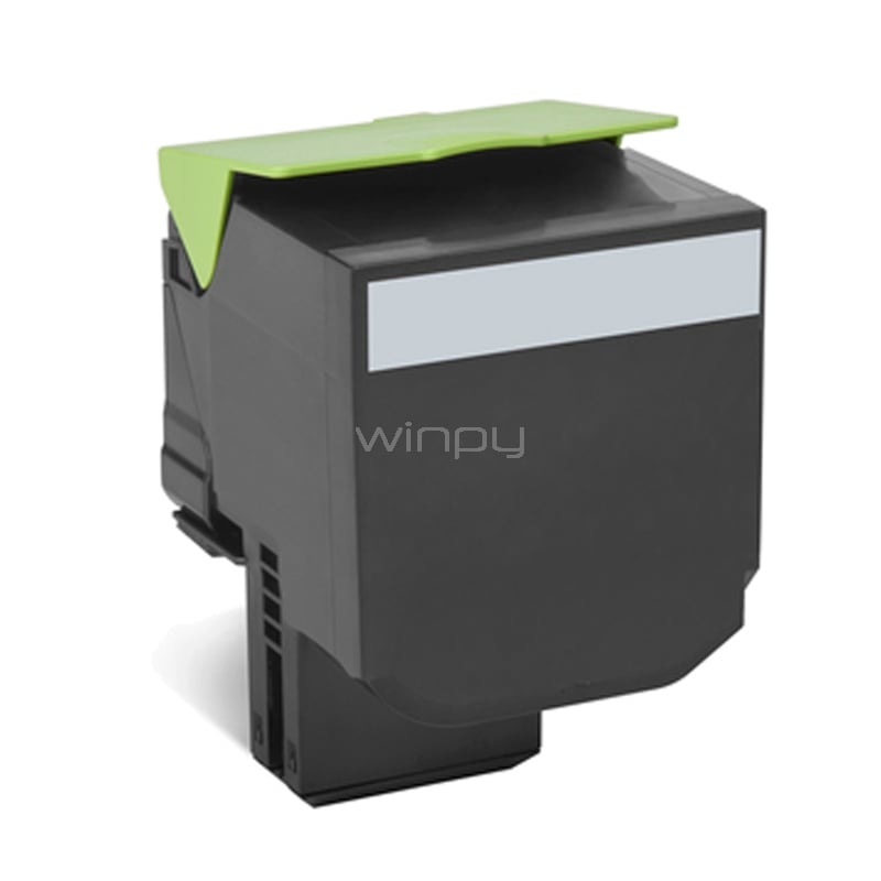Cartucho de Tóner Lexmark para CX510 Serie (hasta 8k págs, Negro)