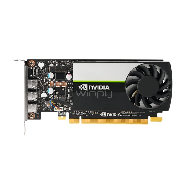 Tarjeta de Video PNY NVIDIA Quadro T400 de 4GB GDDR6