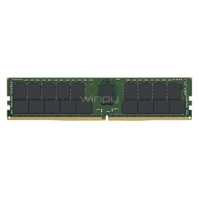Memoria RAM Kingston de 32GB (DDR4, 2666MHz, ECC Registrada, CL19, DIMM)