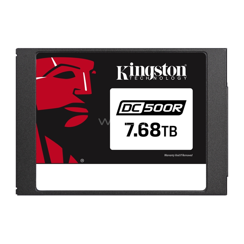 Disco SSD Kingston DC500R de 7.68TB (2.5“, SATA, NAND 3D TLC)