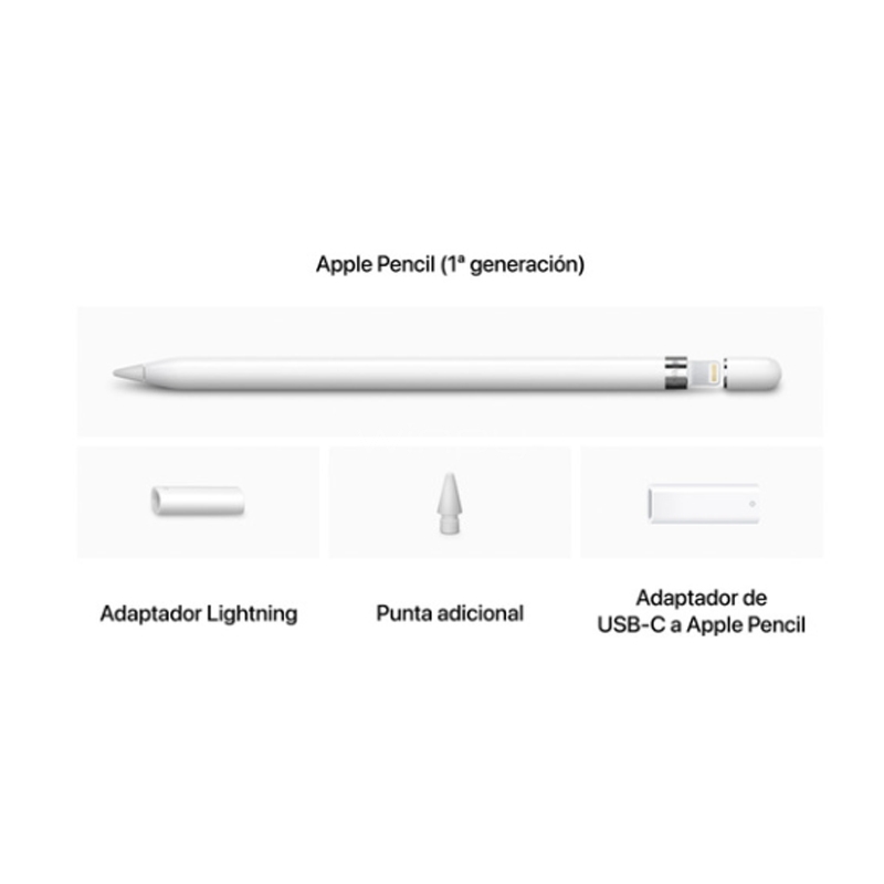 Lapiz para iPad Apple Pencil 1ra Generacion Color Blanco