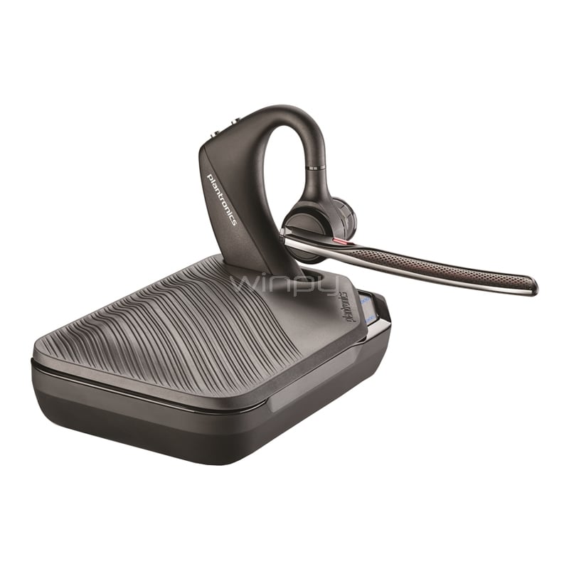 Audífonos Poly Voyager 5200 UC (Bluetooth/ Dongle USB, Negro)