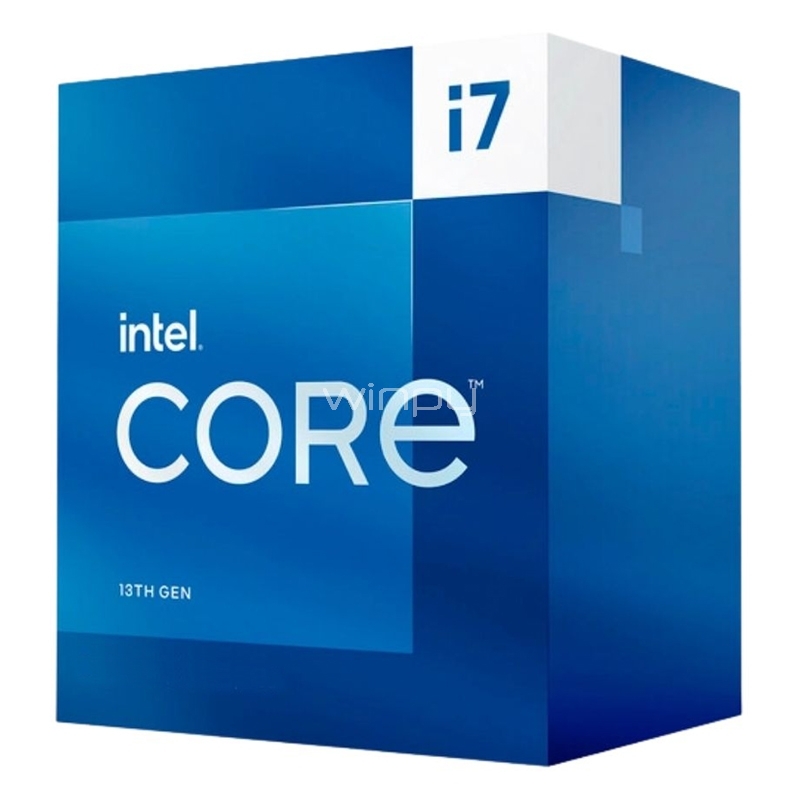 Procesador Intel Core i7-13700 Raptor Lake (LGA1700, 16 Cores, 24 Hilos, 2.1/5.2GHz)