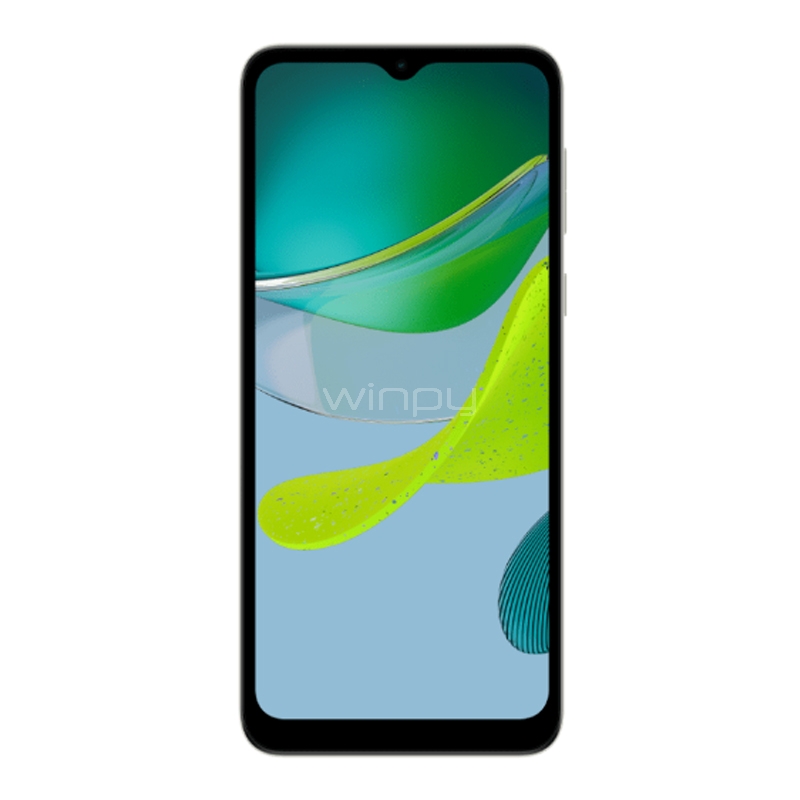 Celular Motorola Moto E13 de 6.5“ (OctaCore, 2GB RAM, 64GB Internos, Blanco Crema)