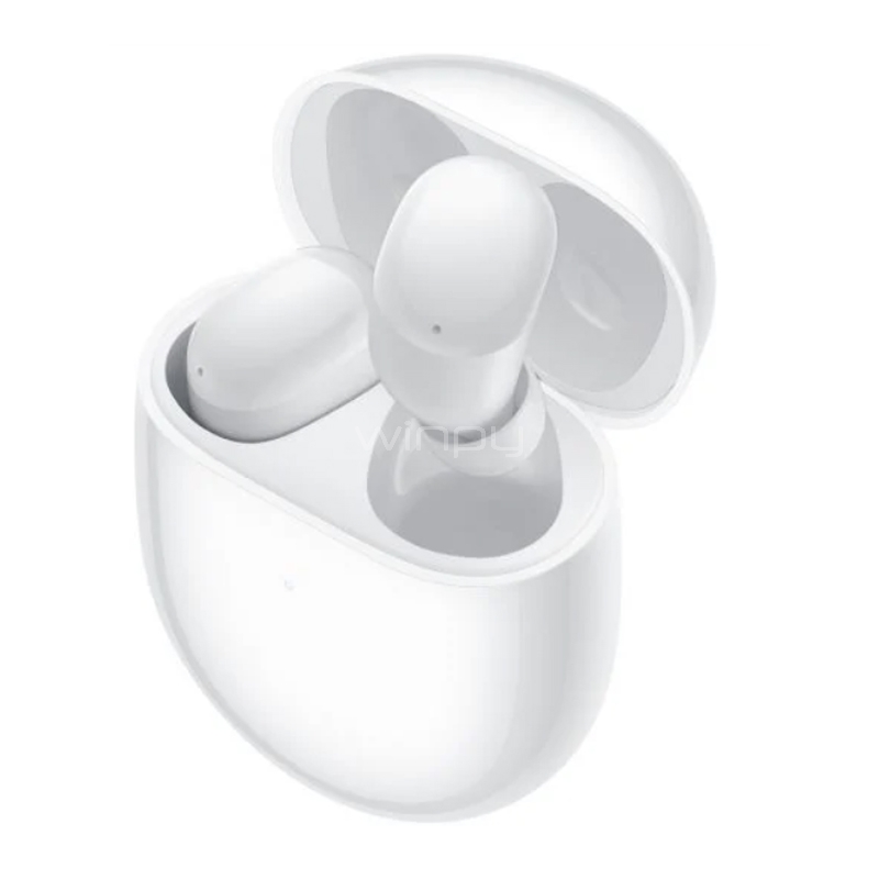 Auriculares Xiaomi Redmi Buds 4 (Bluetooth, ANC, IP54, Blanco)