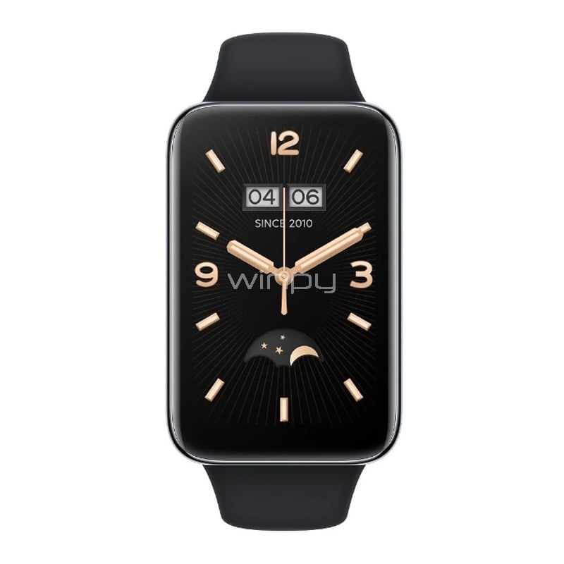 Smart Band Xiaomi 7 Pro GL de 1.6“ (AMOLED, Bluetooth, Negro)