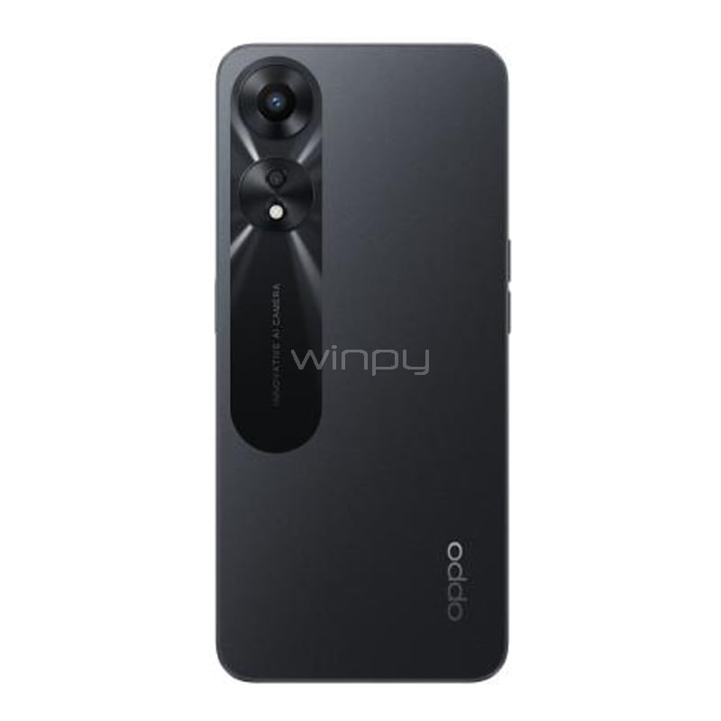 Celular OPPO A78 5G de 6.5“ (Octacore, 4GB RAM, 128GB Internos, Glowing Black)