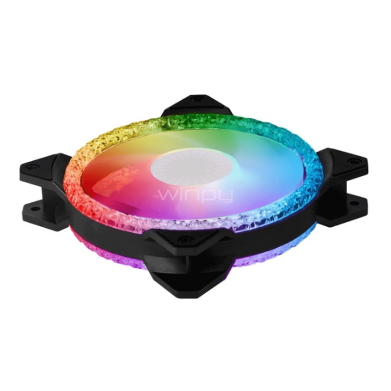 Kit de 3 Ventiladores Cooler Master MasterFan MF120 Prismatic (ARGB, 120mm, 2000rpm)