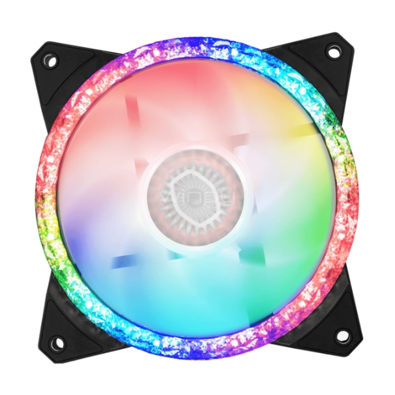 Kit de 3 Ventiladores Cooler Master MasterFan MF120 Prismatic (ARGB, 120mm, 2000rpm)