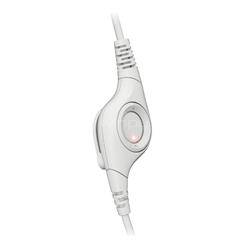 Audífonos Logitech H390 (USB-A, Blanco)