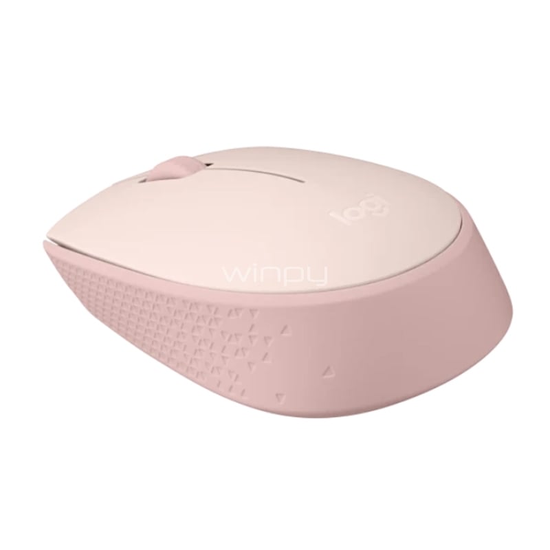Mouse Inalámbrico Logitech M170 (3 botones, 2.4 GHz, Rosado)