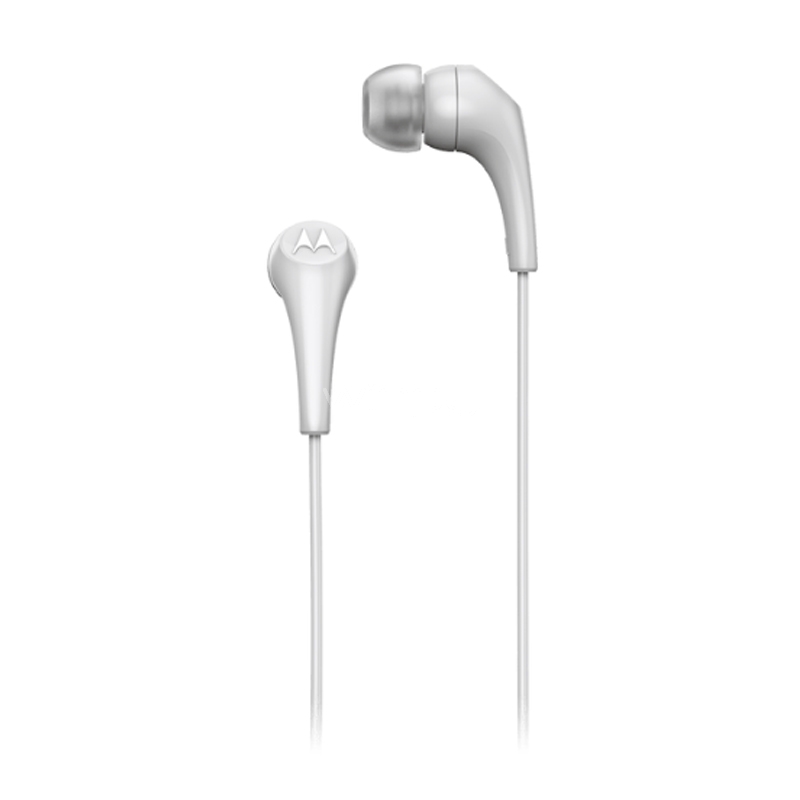 Audífonos Motorola Earbuds 2-S (Jack 3.5mm, Blanco)