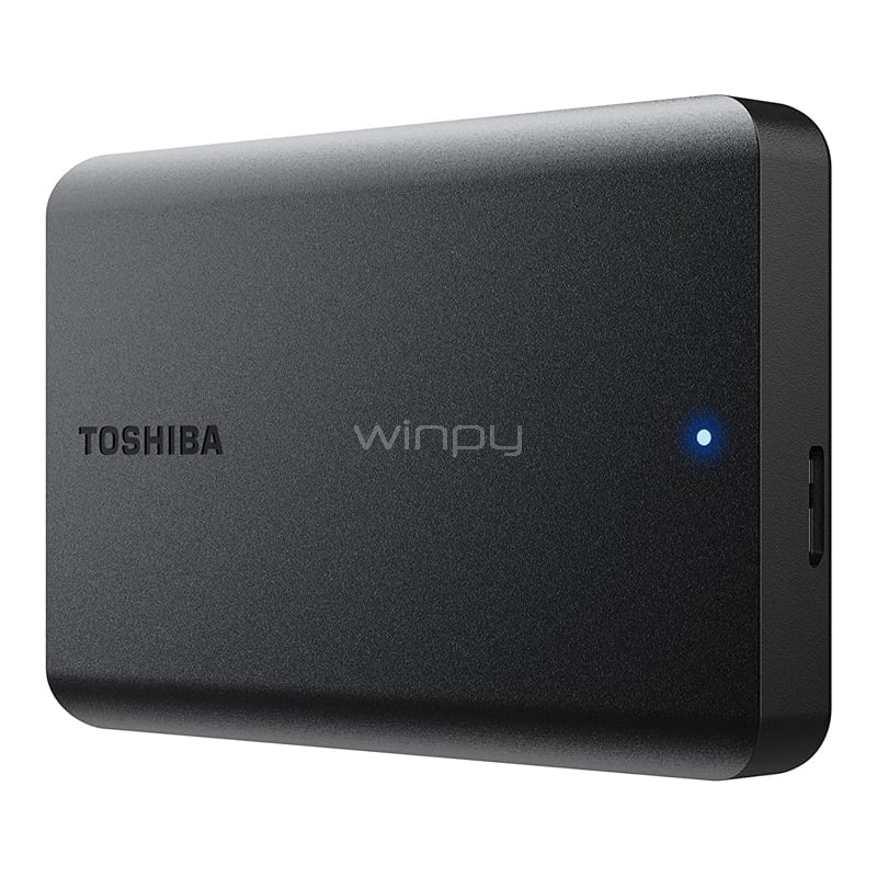 Disco Duro Externo Toshiba Canvio Basics de 2TB (USB 3.0, Negro)