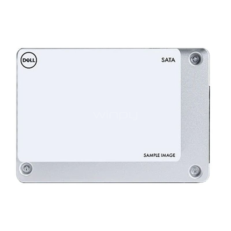 Disco SSD Dell 345-BDQM de 960GB (2.5“, Caddy 3.5“, SATA III, 512e)