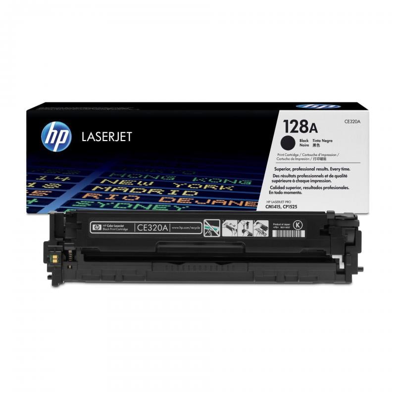 Cartucho de tóner HP 128A - NEGRO