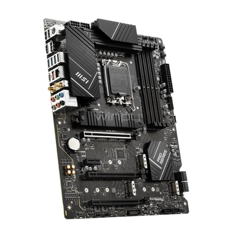 Placa Madre MSI PRO Z790-P WIFI (LGA1700, DDR5 4800/7000MHz, M.2 x4, MicroATX)